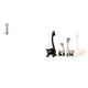 thumbnail image 1 of Estatua De Jirafa Besándose, Escultura De Cerámica, Colección De Arte, Regalo De Aniversario, Centro De Mesa, Adorno Para Estantería, Escritorio, Oficina, Dormitorio, Decoración,, 1 of 8