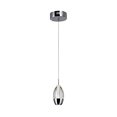 thumbnail image 1 of CWI Lighting Suspension Mini à 1 Lumière vers le Bas avec Fini Chrome, 1 of 4
