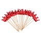thumbnail image 2 of Paquete de 20 PU de material cuero Crown Cake Topper Home Postre Muffin Fruit Crown Cake Selecciones parties cake Decoraciones 20 piezas corona roja Soledad Crown Cake Topper, 2 of 10