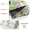 thumbnail image 6 of Round Area Rug 6 Ft, Green Easter Washable Non-Slip Circle Carpet for Living Room/Bedroom, Checkered Eggs Gnomes Bunny Elegant Pastoral Low-Profile Indoor Mats Collection Rugs for Residential, 6 of 7