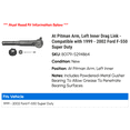 thumbnail image 2 of At Pitman Arm, Left Inner Drag Link - Compatible with 1999 - 2002 Ford F-550 Super Duty - Moog, 2 of 2