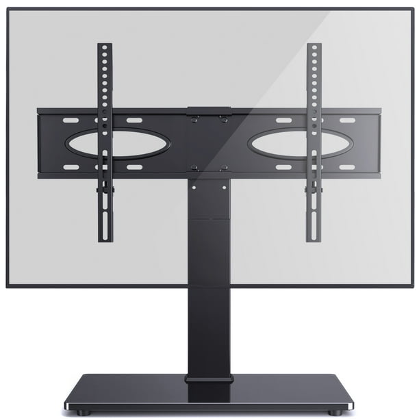 Modern Swivel Table Top TV Stand with Mount for 42 to 75 inch Flat