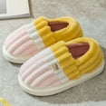 thumbnail image 2 of Vedolay Slippers for Women Plush House Slippers for Women Men Soft Warm Home Slippers Pink,38-39, 2 of 4