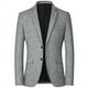 thumbnail image 3 of Traje pequeño para hombre, traje coreano elegante e informal, traje individual para hombre de mediana edad, chaqueta para primavera y otoño para hombre, 3 of 5