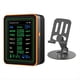 thumbnail image 1 of Detector de Calidad del Aire 12 en 1, Medidor de Temperatura y Humedad, CO/CO2/HCHO/TVOC//PM2.5/PM10, Color Negro., 1 of 5