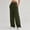 02# Dark Green, variant on Aleumdr Lounge Pants for Women Wide Leg Sweatpants High Waisted Baggy Yoga Palazzo Flowy Pants with Pocket