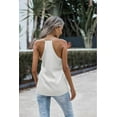 thumbnail image 6 of Zeagoo Women's Satin Tank Top V Neck Summer Camisole Soft Spaghetti Strap Shirt, 6 of 7