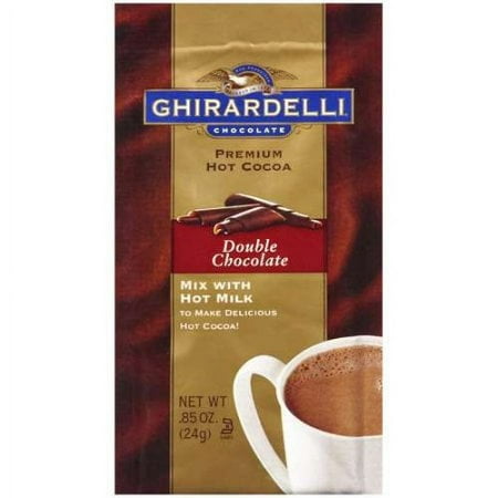 Ghirardelli Premium Hot Cocoa, Double Chocolate, 0.85 Oz