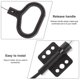 thumbnail image 2 of 2pcs D-Ring Recliner Release Cable Recliner Relax Pull Handles Replacement, 2 of 2