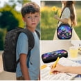 thumbnail image 2 of Pzuqiu Neon Monster Truck 4 Piece School Backpack Set for Boys 17 Inch Back Pack with Lunch Box Pencil Bag Bookbag for Teens Lightweight Water Bottle Holder for Middle School, 2 of 7