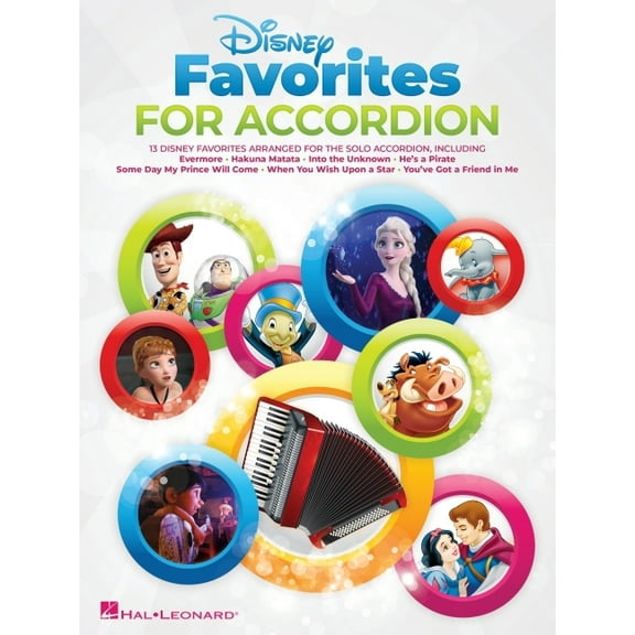 Disney Favorites for Accordion (Paperback) by Hal Leonard Corp (Creator)