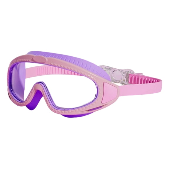 Swim Goggles High-Definition Large Frame Wide-Angle Clear Waterproof Water-Tight for Men Women Youth