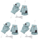 thumbnail image 1 of Guantes Térmicos Eléctricos Temperatura Ajustable Invierno Calentador Mano () Verde, 1 of 4