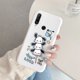 thumbnail image 3 of Funda de teléfono para Huawei P30 Lite p30 Girl, anticaída, dibujos animados bonitos, Cinnamoroll Kuromi, funda de silicona suave con estampado trasero, 3 of 5