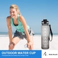 thumbnail image 4 of Botella de bebida deportiva de 1000ML botella de agua fría para beber para oficina escolar al aire libre FLhrweasw  Nuevo, 4 of 8