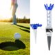 thumbnail image 1 of 1 - Tee de golf, 80 mm, flexible, magnético, plástico, herramienta de práctica de entrenamiento, accesorio para golfista (azul) Unbranded TJ19404-02, 1 of 7