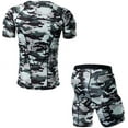 thumbnail image 1 of Padded Compression Shirt Chest Protector Undershirt for Football Soccer Paintball Shirt, 1 of 7