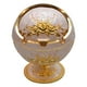 thumbnail image 1 of ColoMX 1 UNID HOGAR CUBIERTA DE CUBIERTA CESHTRAY Retro Lujoso Cenicero Decorativo Dorado, 1 of 8