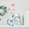 thumbnail image 4 of Sympathy Memorial Gifts for Loss of Cousin, Loss of Cousin Sympathy Gifts, Bereavement Condolences Grief Gifts, Funeral Memorial Decor Sign, Remembrance Plaque for Loss Cousin, 4 of 12