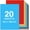 Red, variant on 20Sheets 11 x 14 Red Cardstock Paper, Thick Card stock for Cricut, Large Construction Paper for Card Making, Scrapbooking, Craft 80 lb / 230 gsm