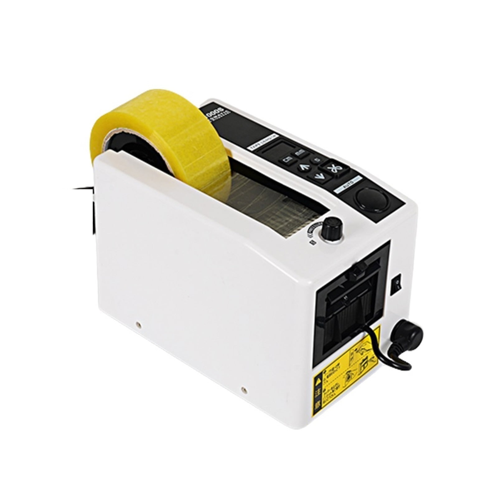M-1000S M-1000 Automatic Tape Cutting Machine, 18W Electric Belt Cutter Label Dispenser, 50mm Width Tape Cutting Tool