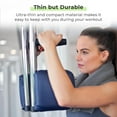 thumbnail image 4 of PurAthletics 2-Pack Fitness Towels, 4 of 4