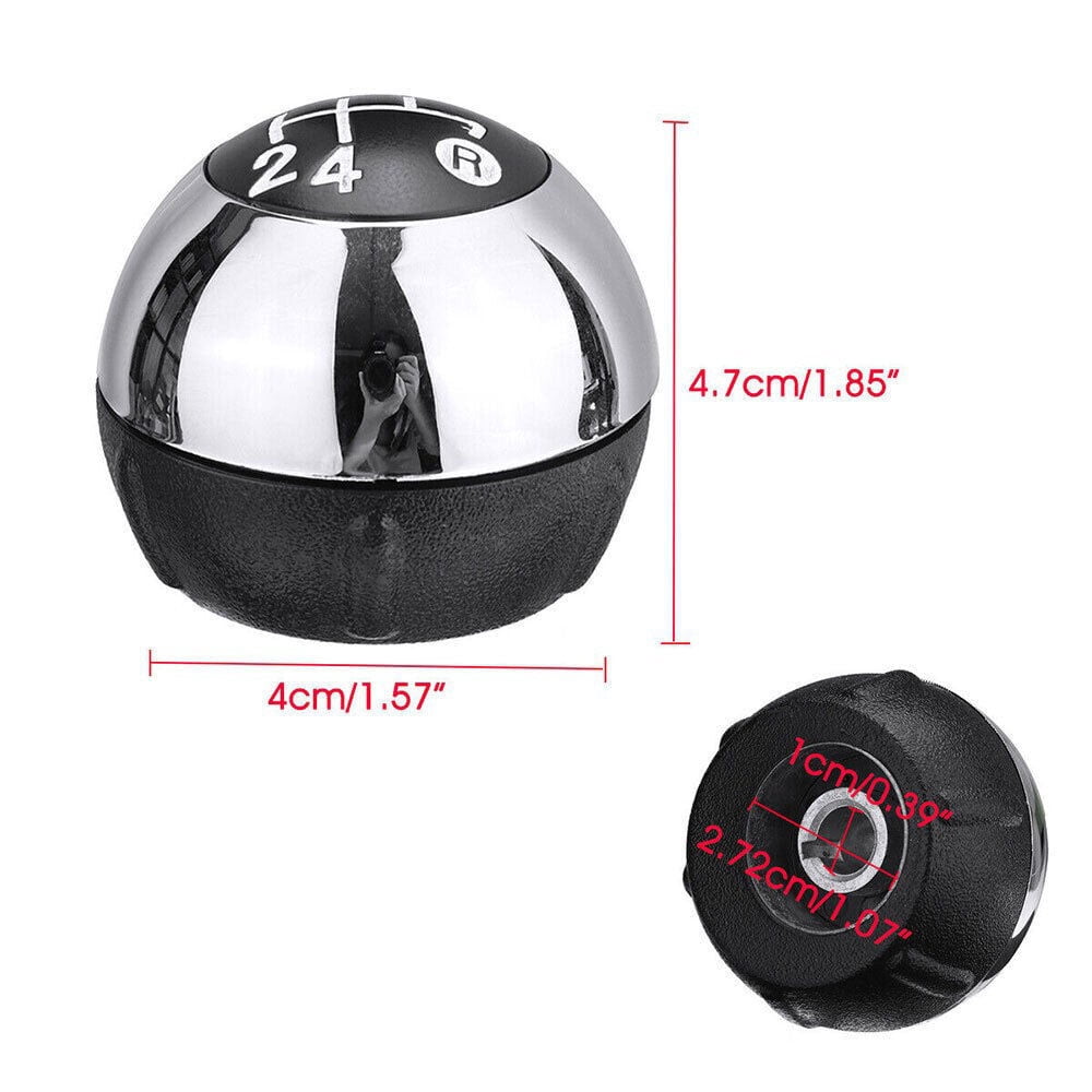 5-Speed Gear Shift Knob Head Ball 55344048 For Fiat 500 2012-2018