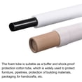 thumbnail image 5 of Uxcell 2 Pcs Foam Tube Sponge Protective Sleeve Heat Preservation Polyethylene Foamed Cotton White 2.75" x 3.54", 5 of 5