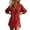 Red, variant on Womens Summer Tops Open Front Cardigan Long Turn Down Collar Solid Womens Undershirts,Army Green.2XL