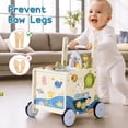 thumbnail image 4 of Andador de Madera ROBOTIME para Bebés con Altura Ajustable y Música, 4 of 9
