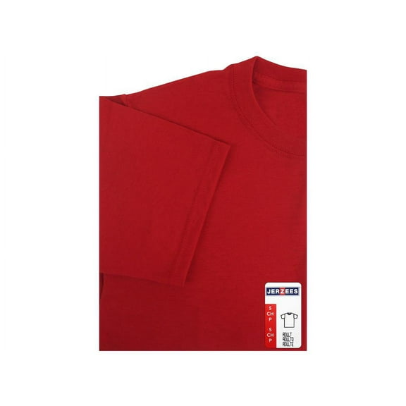 Jerzees TShirt Adult Small True Red
