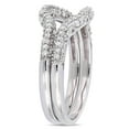 thumbnail image 3 of Everly Women's Diamond 10k White Gold Bridal Set, 3 of 7