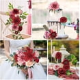 thumbnail image 3 of Artificial Flowers Combo Silk Mix Peony Rose Hydrangea Daisy Fake Spring Flowers w/Stem for DIY Wedding Bouquets Centerpieces Arrangements Table Decor Party Bridal Baby Shower Home Decor A, 3 of 5