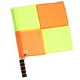 thumbnail image 1 of Sports Game Linesman Flags Soccer Referee Flags with Case, and Easy to, 1 of 6