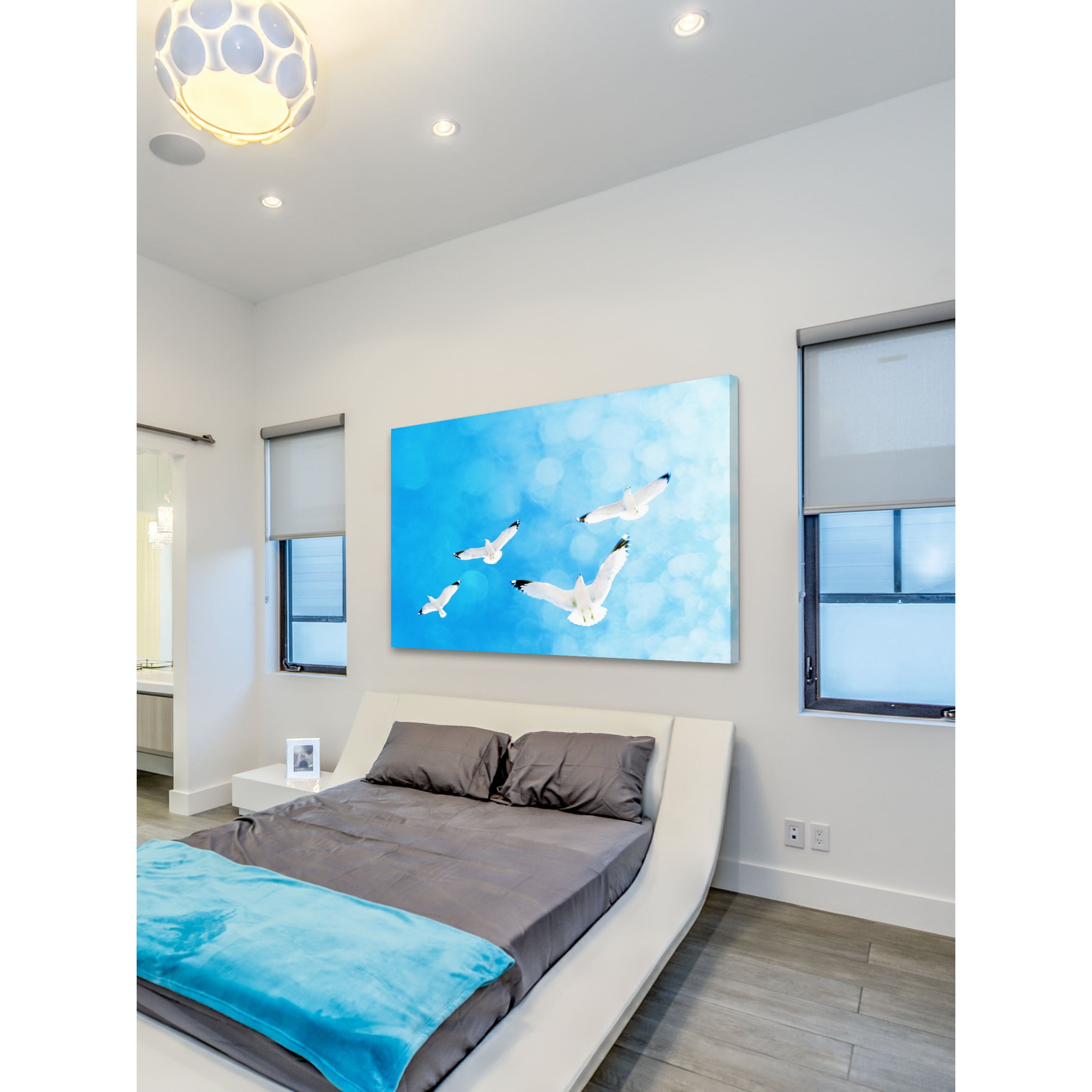 Marmont Hill 'Fly Free' by Robin Delean Painting Print on Wrapped Canvas
