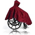thumbnail image 2 of Warm Winter Hooded Wheelchair Poncho Cape with Sherpa-Like Lining for Men  and Women, 2 of 7
