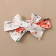 thumbnail image 6 of GYRATEDREAM Newborn Baby Girl Clothes Ruffled Bodysuit Letter Romper Top Floral Shorts Summer Outfits Set 0-18 Months, 6 of 10