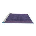 thumbnail image 2 of Ahgly Company Machine Washable Indoor Rectangle Abstract Blue Modern Area Rugs, 2' x 3', 2 of 4