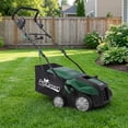 thumbnail image 2 of Zateety 16 in 15 Amp Corded Electric Lawn Dethatcher & Scarifier, 2-in-1, 58 QT Extra Large Removable Collection Bag, 2 of 12