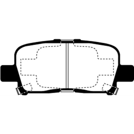 EBC Brakes Greenstuff 6000 Series Heavy Duty 4x4/SUV/Light Truck Brake Pad Set Fits select: 2003-2008 HONDA PILOT, 2002-2004 HONDA ODYSSEY