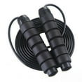 thumbnail image 2 of Travelwant Skipping Rope with Ball Bearings Rapid Speed Jump Rope Cable and Memory Foam Handles Ideal for Aerobic Exercise Like Speed Training, Extreme Jumping, 2 of 9