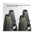 thumbnail image 4 of Mechanical Metronome Universal for Guitar Violin Piano Musical Instrument Practice Tool Black, 4 of 8