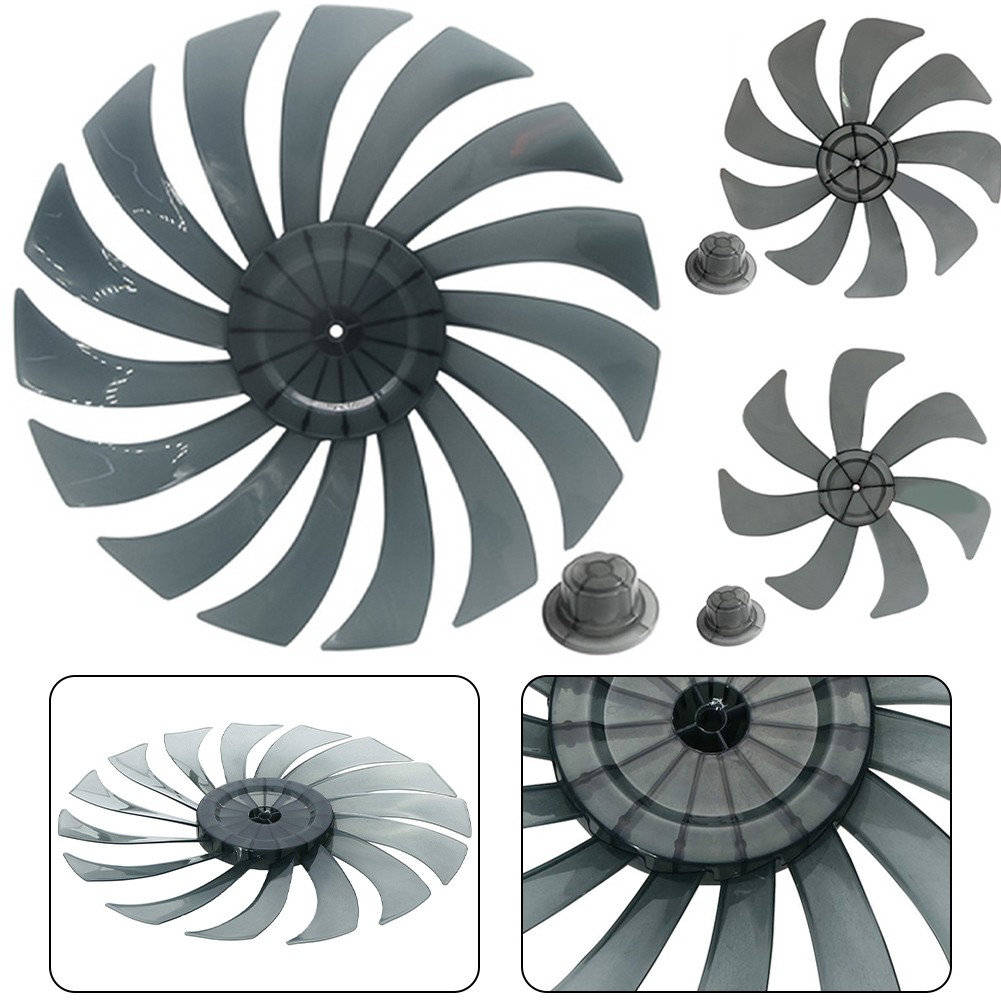 Pale De Ventilateur De Rechange 3 Pales - 30,5 Cm De Diamètre - Trou Central 8 Mm - Pour Ventilateurs Sur Pied Ou De Table - 14