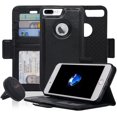 thumbnail image 1 of Detachable Magnetic Wallet Case and Universal Car Mount - Compatible with iPhone 7 Plus - 2 in 1 TPU Phone Case with RFID Technology - 360 Degree Protective Cover, 1 of 5