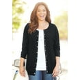 thumbnail image 4 of Catherines Women's Plus Size The Timeless Cardigan, 4 of 5