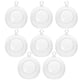 thumbnail image 1 of 8 Uds. De bolas de Navidad transparentes, bolas de adorno de plástico rellenables DIY, decoración de fiesta de Navidad, 1 of 7