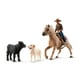 thumbnail image 1 of Set Playset Schleich Farm World Rodeo Calf Adventure de 6 piezas para niños, 1 of 7