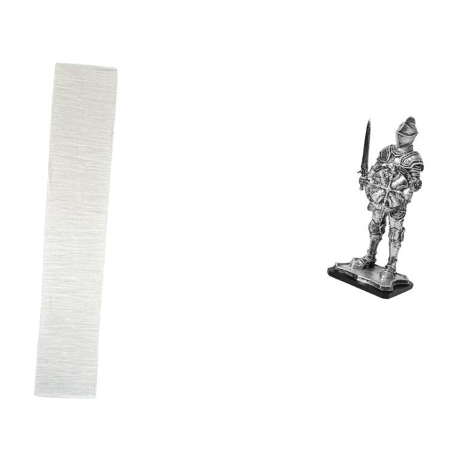 Floor Lamp Shade Knight Statue Desktop Figurine Premium Paper and Resin for Living Room Office Bookshelf Decor