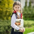 thumbnail image 5 of Game Card Storage Bag Collectible Trading Card Albums The 4-Pocket Card Binder With 50-Page Sleeve Can Hold 400 Game Cards Super Cute Orange Fox, 5 of 6