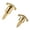 Golden, variant on 2Pcs Vintage String Trees Strings Retainer With Screw Round Slotted String Retainer Guide Tree for Guitars